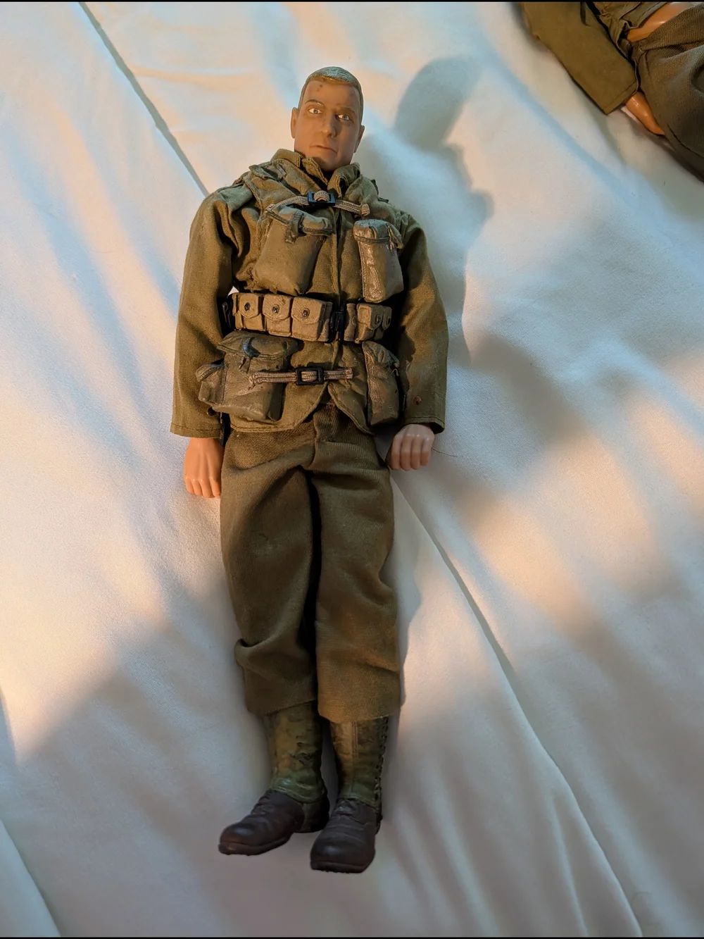 Lot of 4 1998 to 2002 Collectible 21st Century Military action figures
